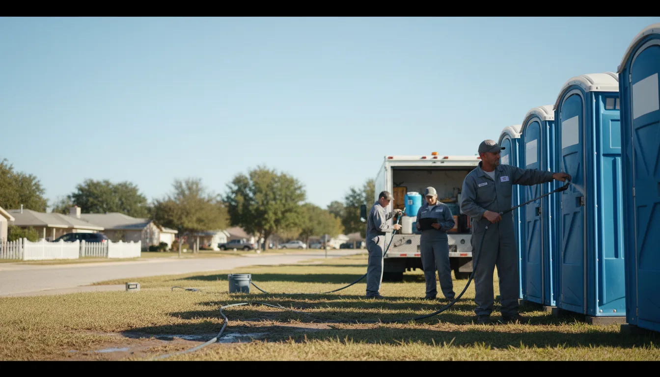 Long-Term Portable Toilet Rental in Bauxite, AR near me